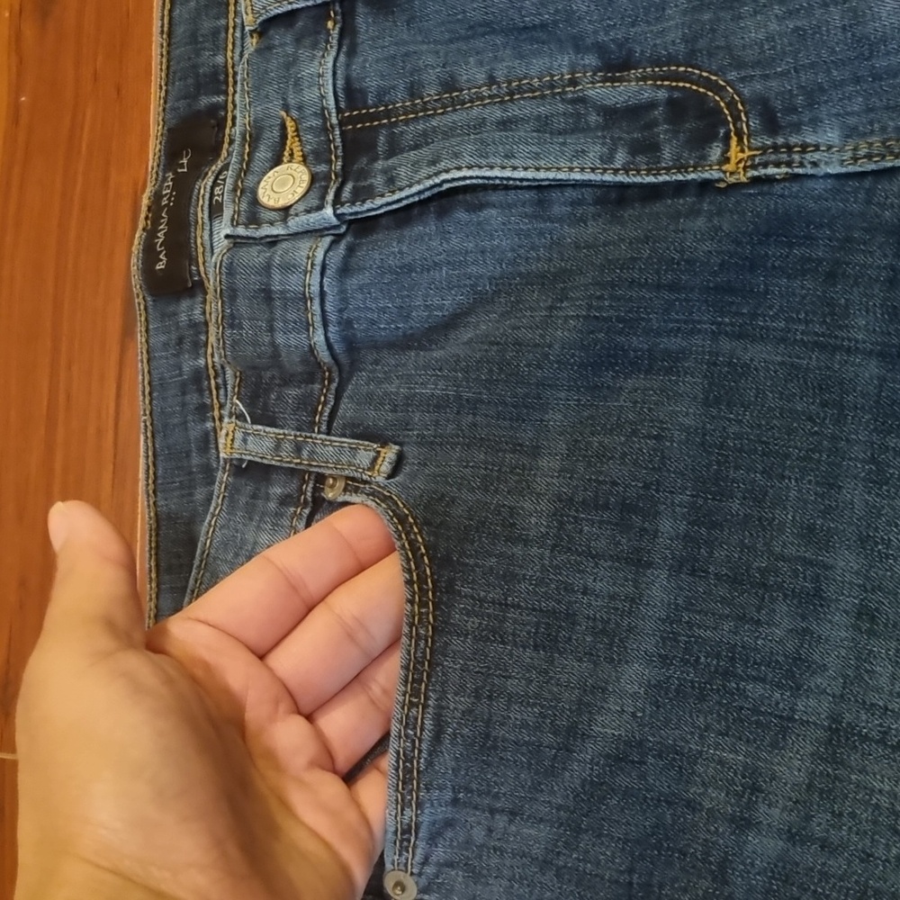 Banana Republic Denim Shorts Medium Wash Size 28/6 - Picture 6 of 12
